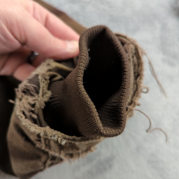 Vintage Y2K Carhartt Jacket XL Brown C61 Sandstone Sherpa Lined Coat Sunfade - Picture 16 of 16